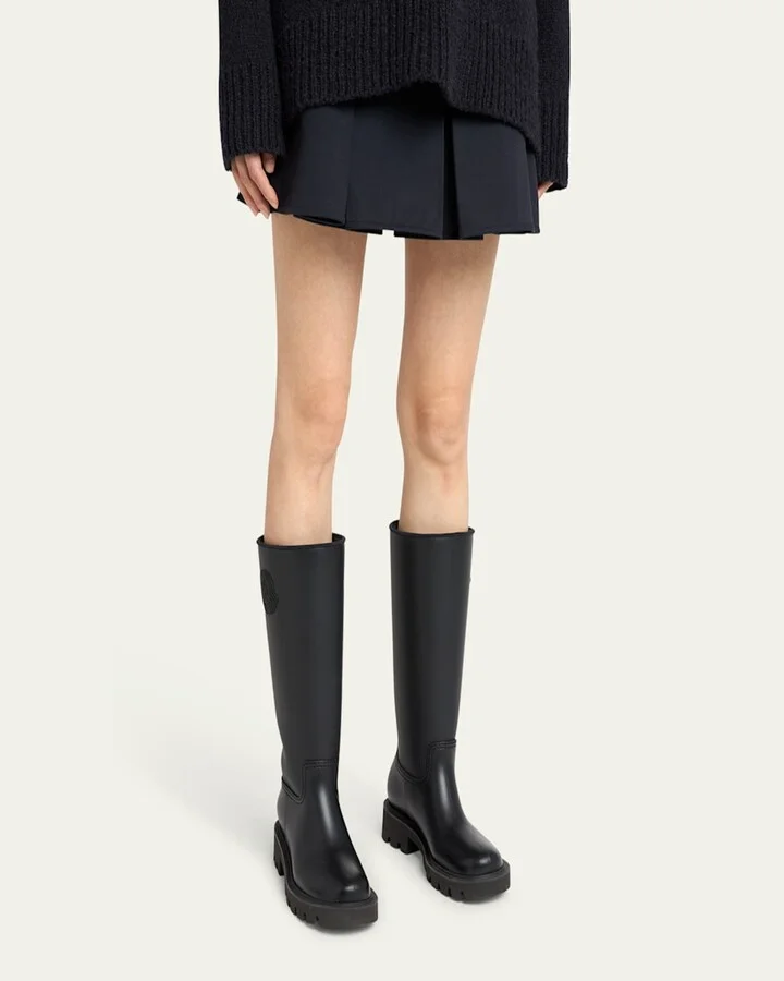 Kickstream Leather Tall Rain Boots - Image 7