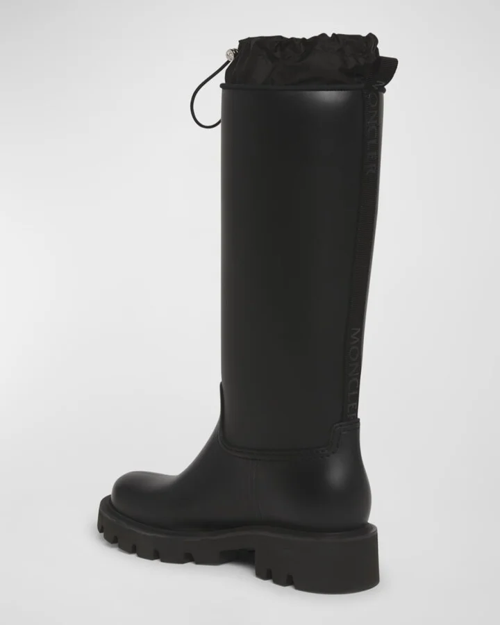 Kickstream Leather Tall Rain Boots - Image 2