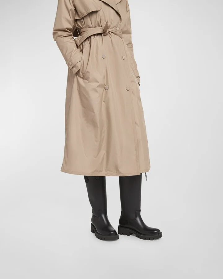 Kickstream Leather Tall Rain Boots - Image 5
