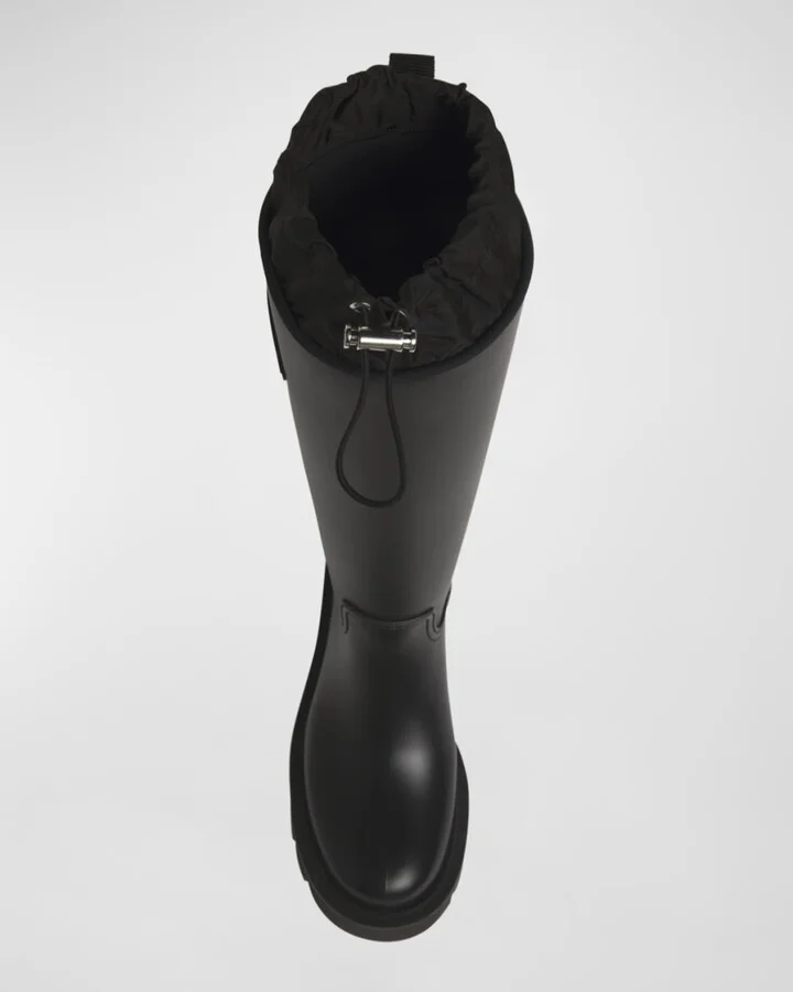 Kickstream Leather Tall Rain Boots - Image 6