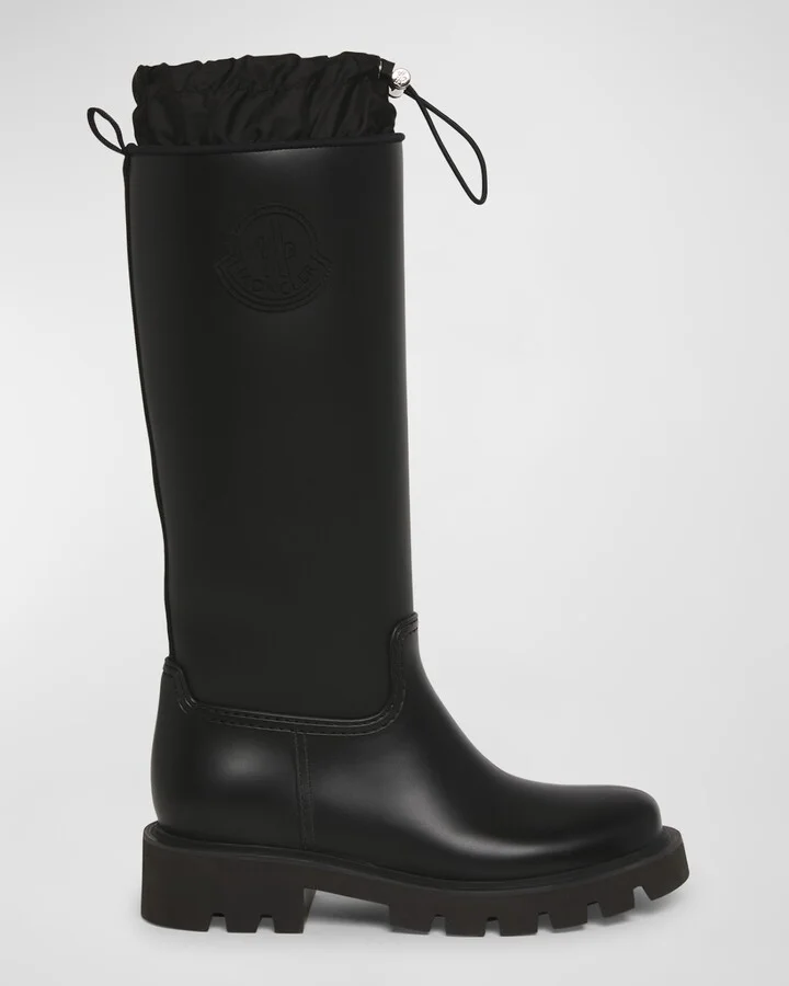 Kickstream Leather Tall Rain Boots