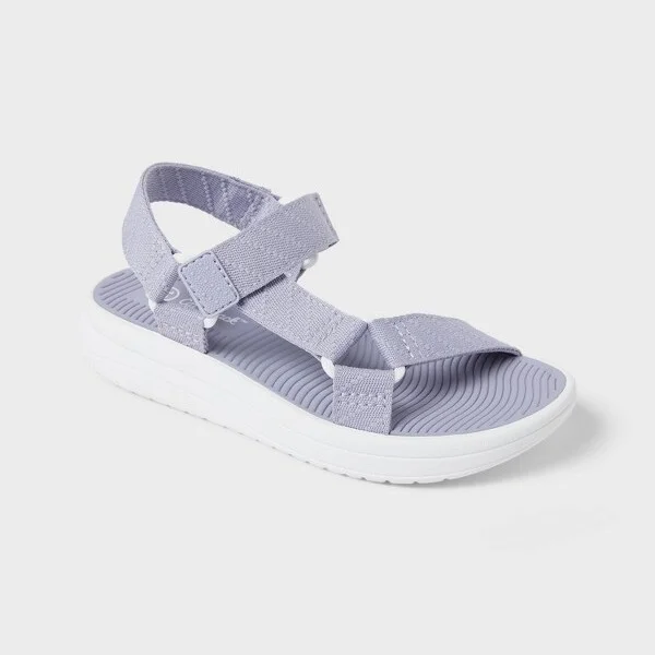 Kids' Arden Camp Sandals - Cat & Jack™ : Open Toe, Non-Marking Sole, Ankle Strap