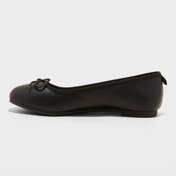 Kids' Diana Slip-On Ballet Flats - Cat & Jack™ : Memory Foam Insole, Closed Round Toe - Image 6