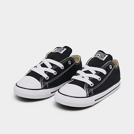 Kids' Toddler Converse Chuck Taylor Low Top Casual Shoes - Image 2