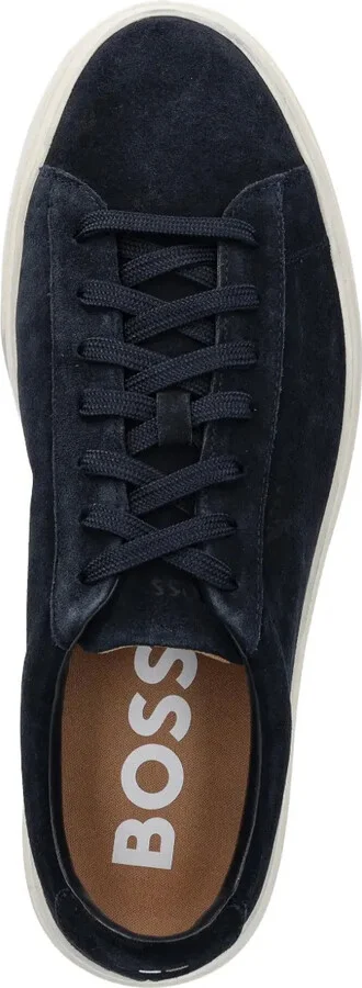 Kieran suede lace-up sneakers - Image 4