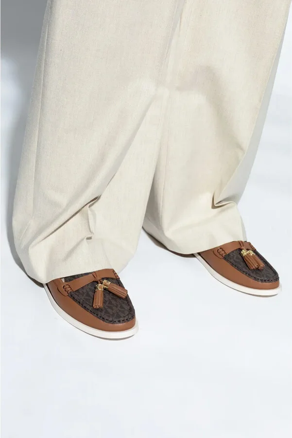 Kiernan jacquard-motif loafers - Image 2