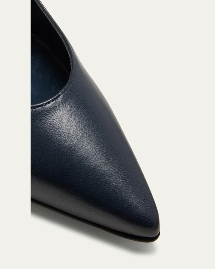 Kietta Leather Stiletto Pumps - Image 9