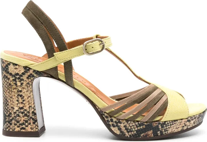 Kija 70mm leather sandals
