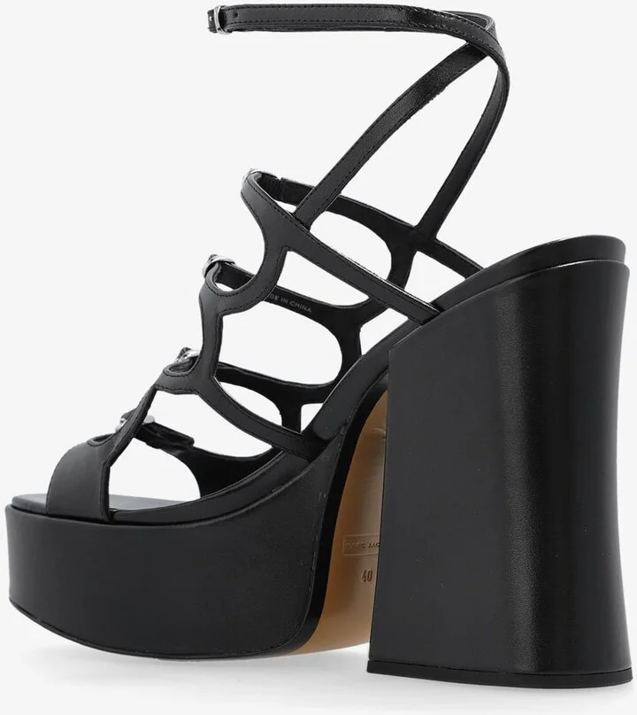 Kiki 125 Leather Platform Sandals - Image 2