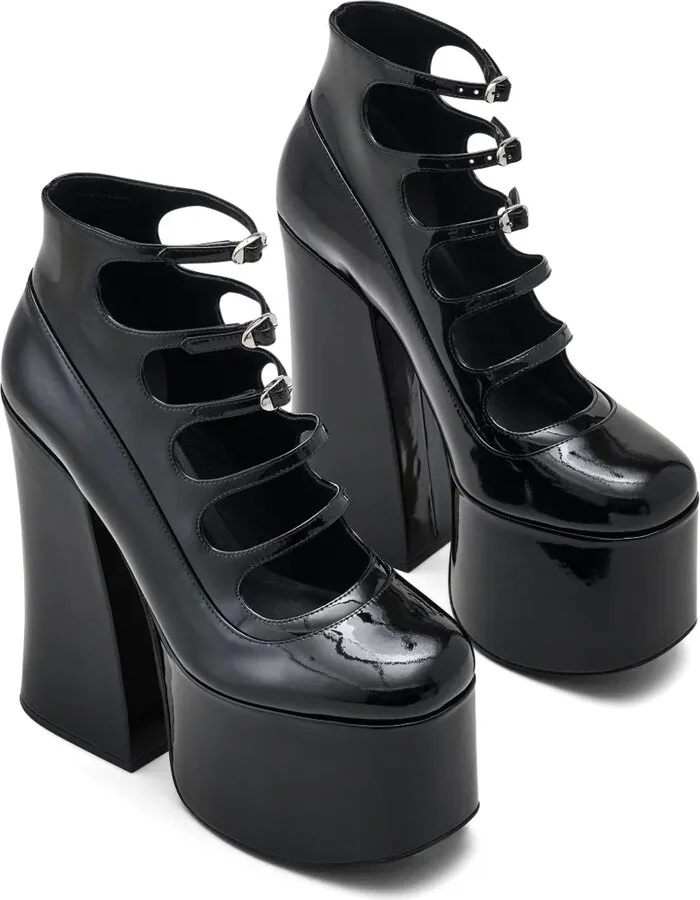 Kiki 160mm leather pumps - Image 2