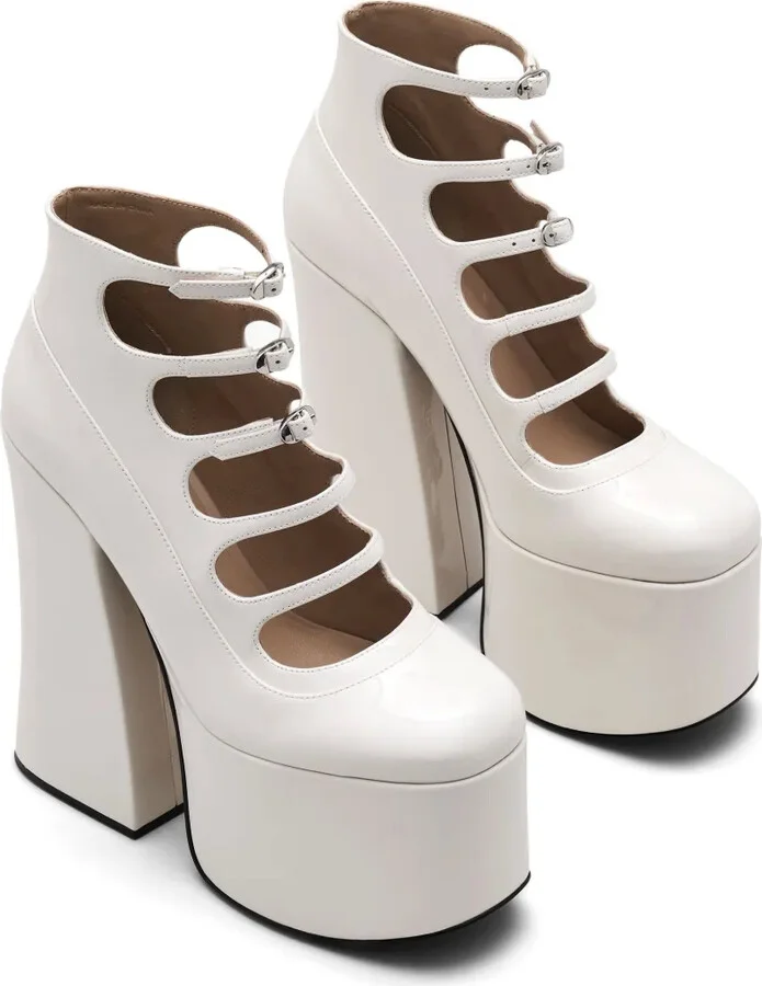 Kiki 160mm leather pumps - Image 2