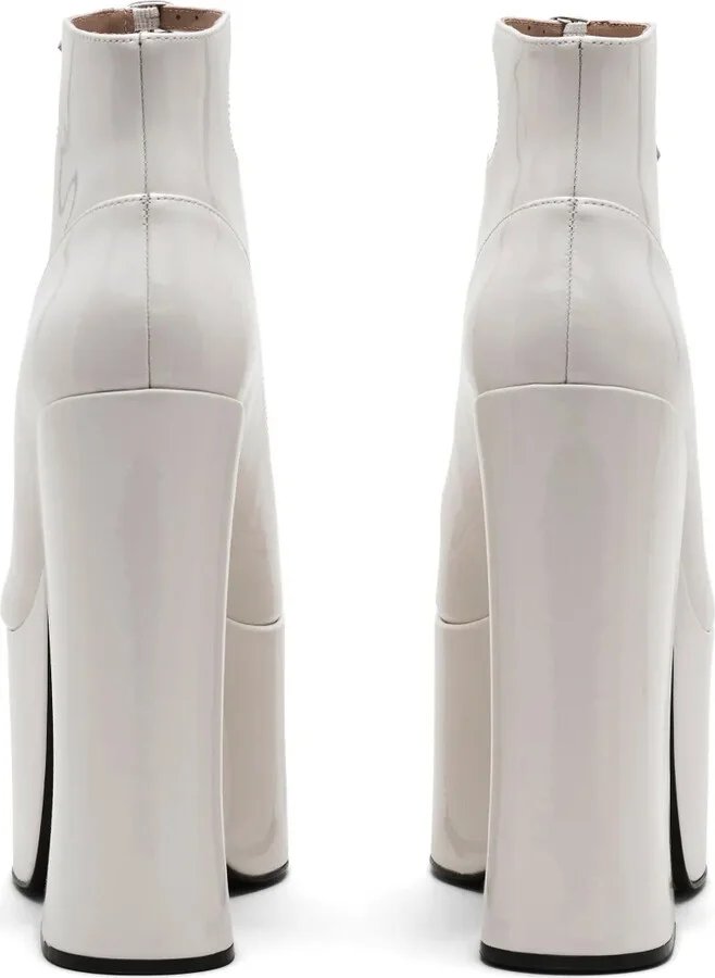 Kiki 160mm leather pumps - Image 4