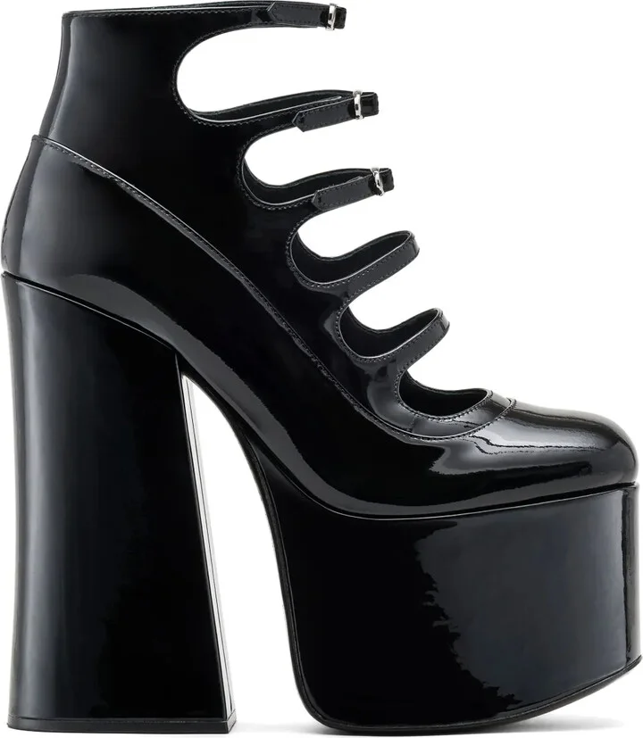 Kiki 160mm leather pumps