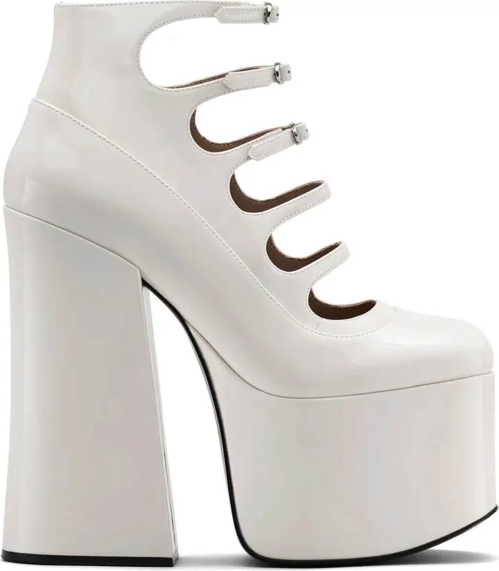 Kiki 160mm leather pumps