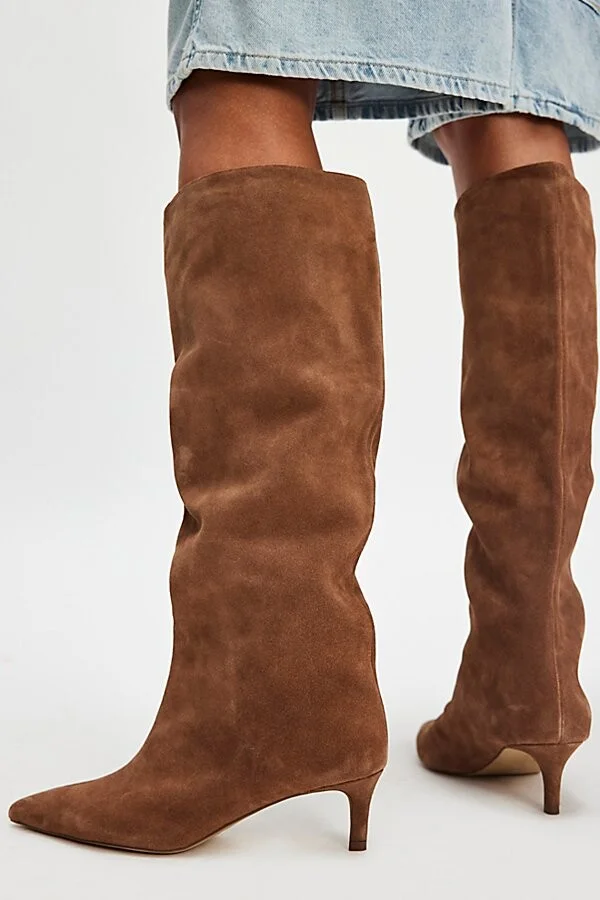 Kiki Kitten Heel Boots - Image 2