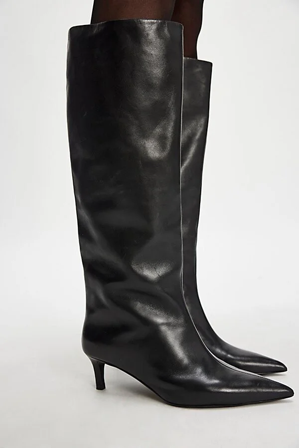 Kiki Kitten Heel Boots - Image 5