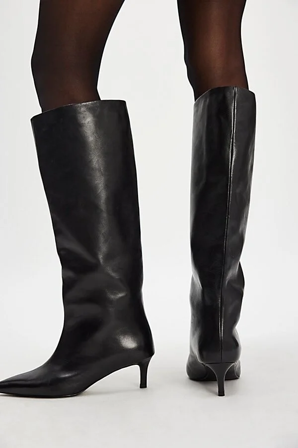 Kiki Kitten Heel Boots - Image 6