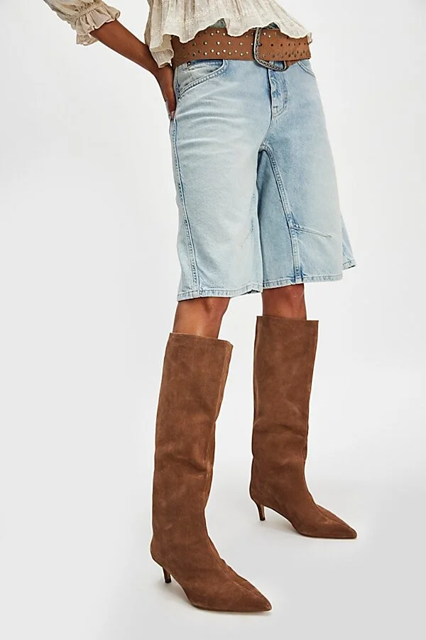 Tan Suede
