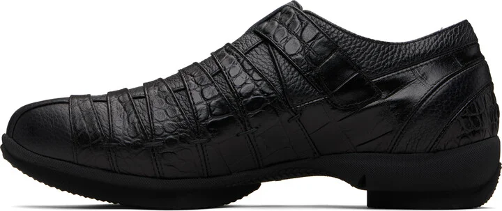 Kiko Kostadinov Black Kormos Fisherman Loafers - Image 3