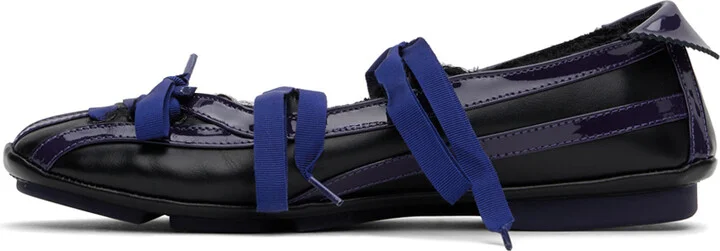 Kiko Kostadinov Black Lella Hybrid Ballerina Flats - Image 3