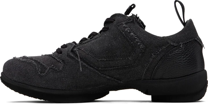 Kiko Kostadinov Black Ostro Canvas Sneakers - Image 3