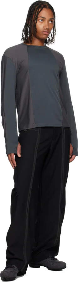 Kiko Kostadinov Black Ostro Canvas Sneakers - Image 5