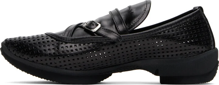 Kiko Kostadinov Black Sonia Buckled Loafers - Image 3