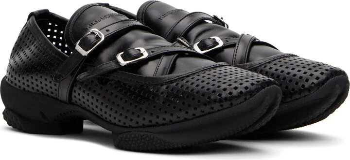 Kiko Kostadinov Black Sonia Buckled Loafers - Image 4