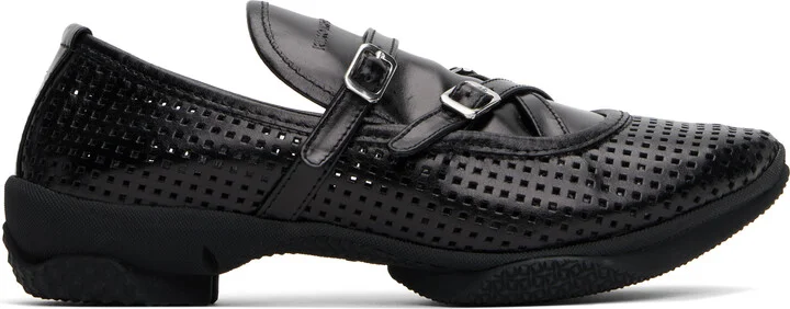 Kiko Kostadinov Black Sonia Buckled Loafers