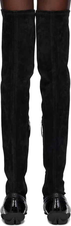 Kiko Kostadinov Black Sonia High Boots - Image 2