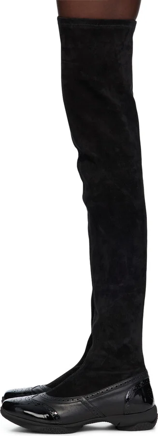 Kiko Kostadinov Black Sonia High Boots - Image 3