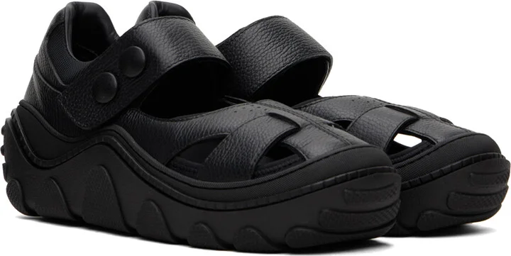 Kiko Kostadinov Black Tonkin Hybrid Sandals - Image 4