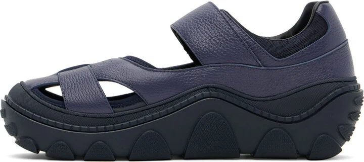 Kiko Kostadinov Blue Tonkin Hybrid Sandals - Image 3