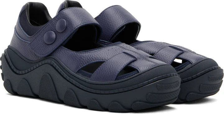 Kiko Kostadinov Blue Tonkin Hybrid Sandals - Image 4