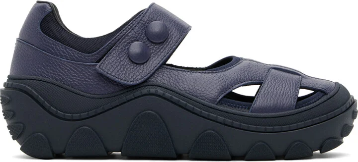 Kiko Kostadinov Blue Tonkin Hybrid Sandals