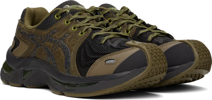 Kiko Kostadinov Brown & Black Asics Edition GEL-KIRIL III Sneakers - Image 4