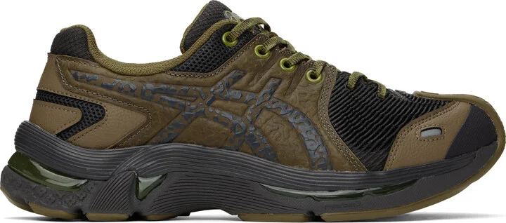 Kiko Kostadinov Brown & Black Asics Edition GEL-KIRIL III Sneakers