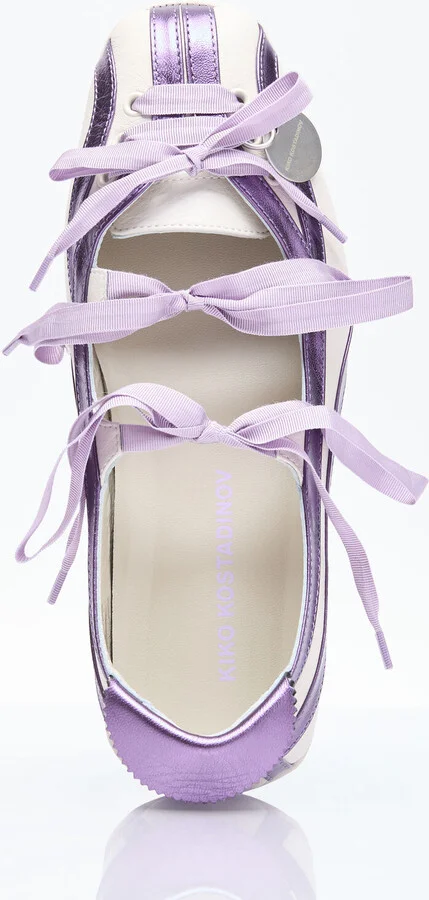 Kiko Kostadinov Lella Hybrid Flats - Woman Flats Lilac Eu - 40 - Image 7
