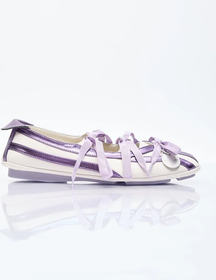 Kiko Kostadinov Lella Hybrid Flats - Woman Flats Lilac Eu - 40