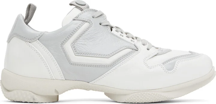 Kiko Kostadinov White & Gray Ostro Sneakers