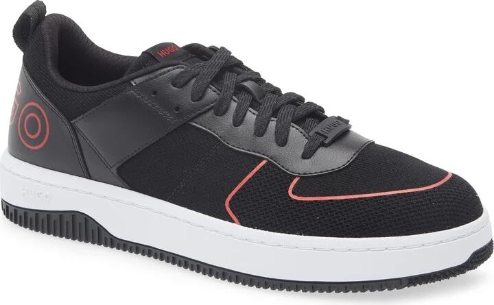 BLACK/ RED
