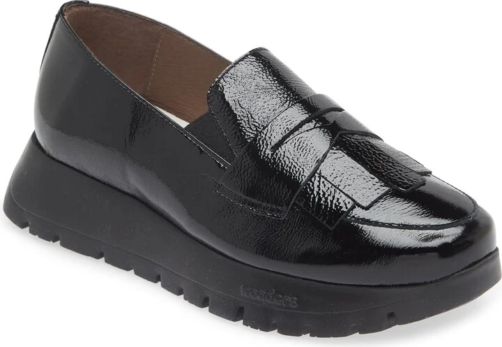 Textured Black Patent