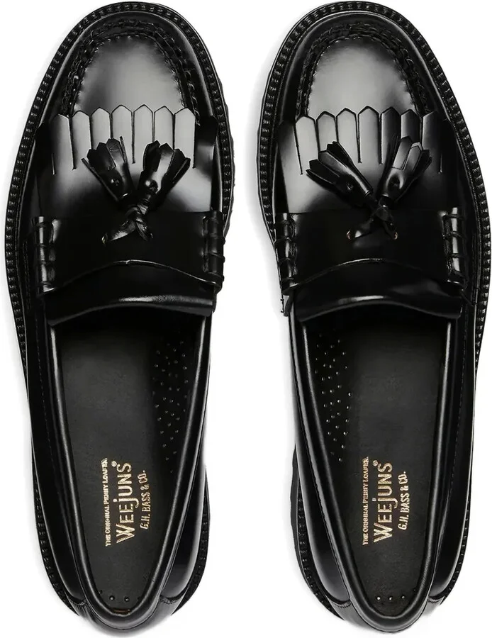 Kiltie tassel-embellished platform loafers - Image 4