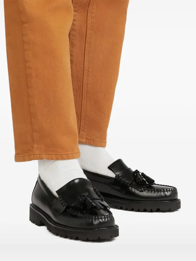 Kiltie tassel-embellished platform loafers - Image 5