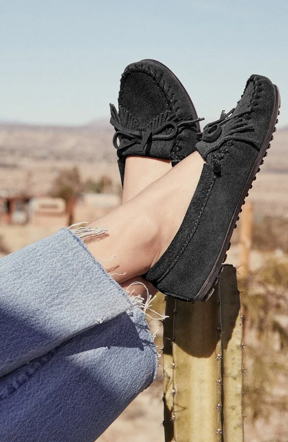 Kilty Suede Driving Shoe - Image 8