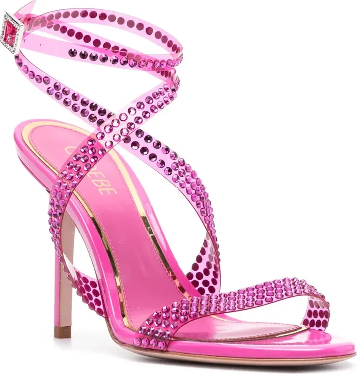 Kim 100mm embellished sandals - Image 2