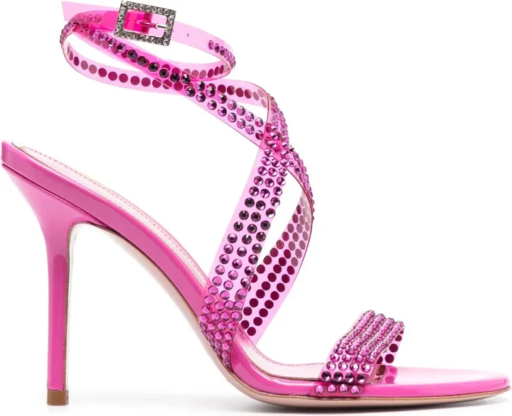 Kim 100mm embellished sandals