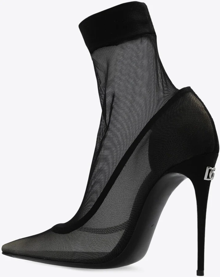 Kim 105 Sheer Sock Ankle Boots - Image 2