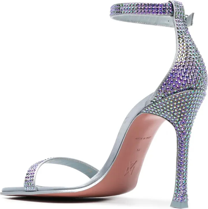 Kim 115mm crystal-embellished sandals - Image 3