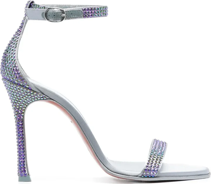 Kim 115mm crystal-embellished sandals